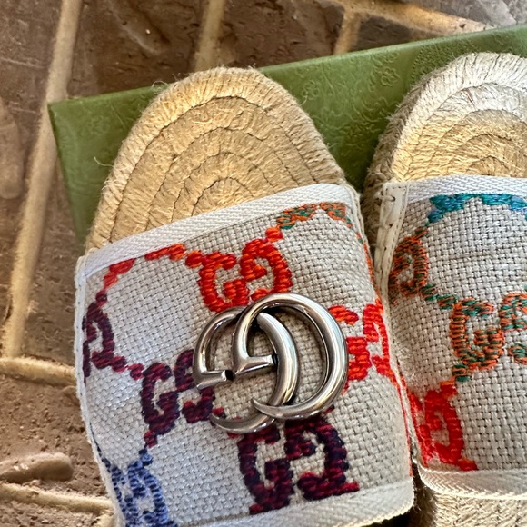 GUCCI Multicolored Espadrilles - Picture 7 of 11